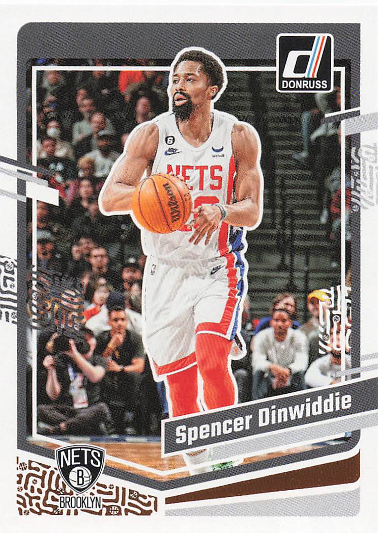 2023-24 Donruss Basketball Spencer Dinwiddie #45