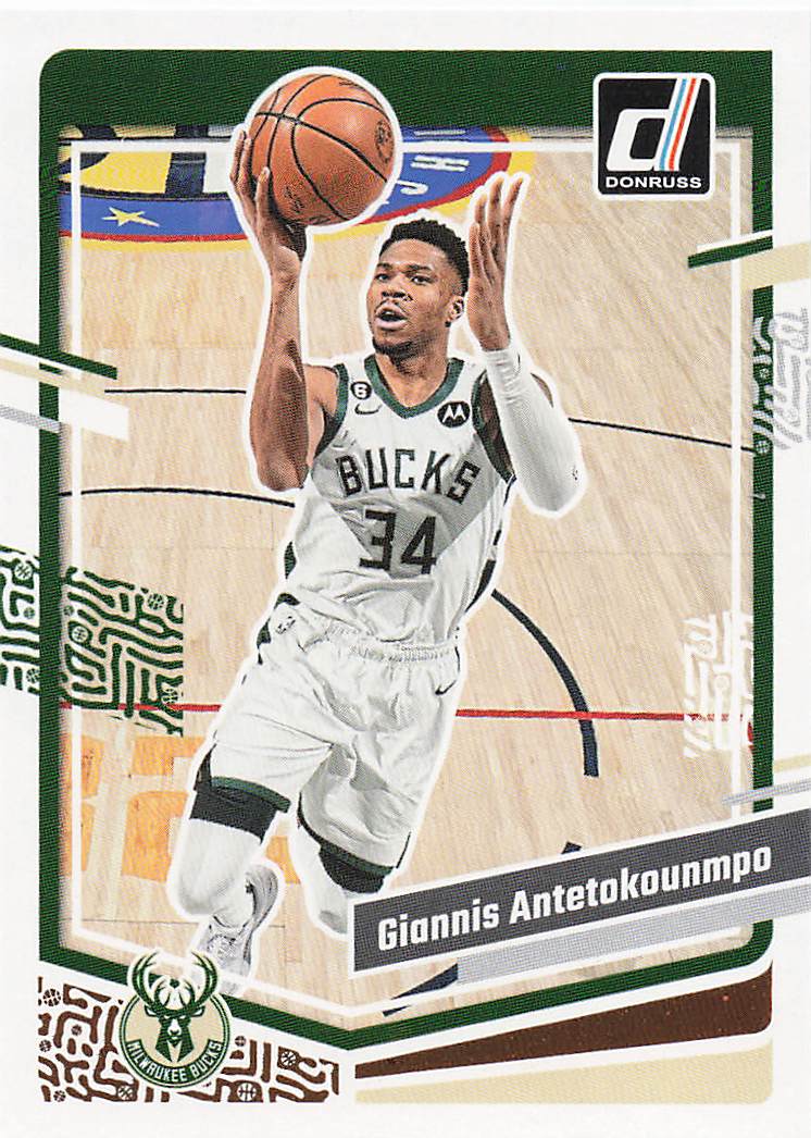 2023-24 Donruss Basketball Giannis Antetokounmpo #188