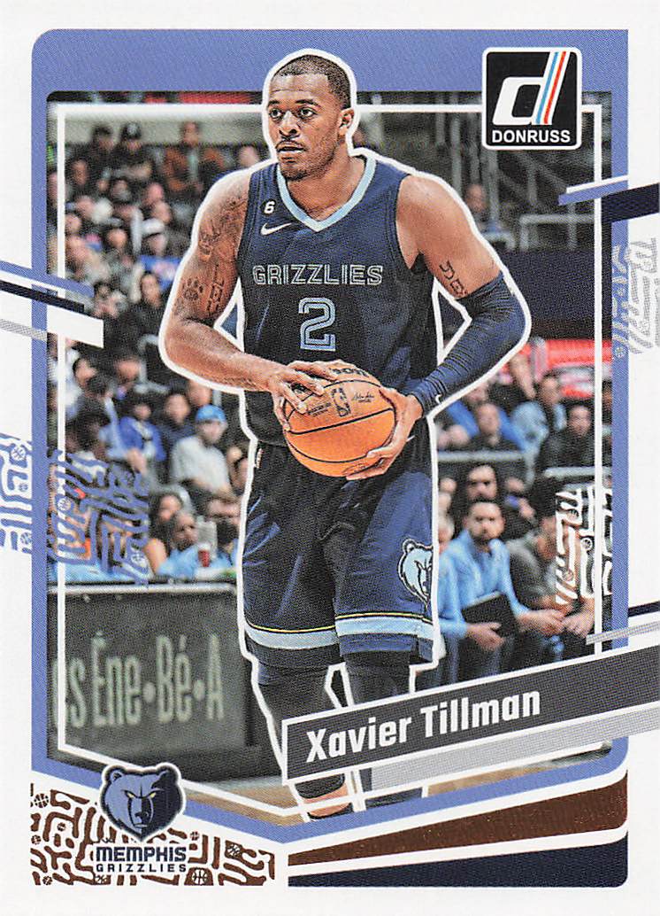 2023-24 Donruss Basketball Xavier Tillman #157