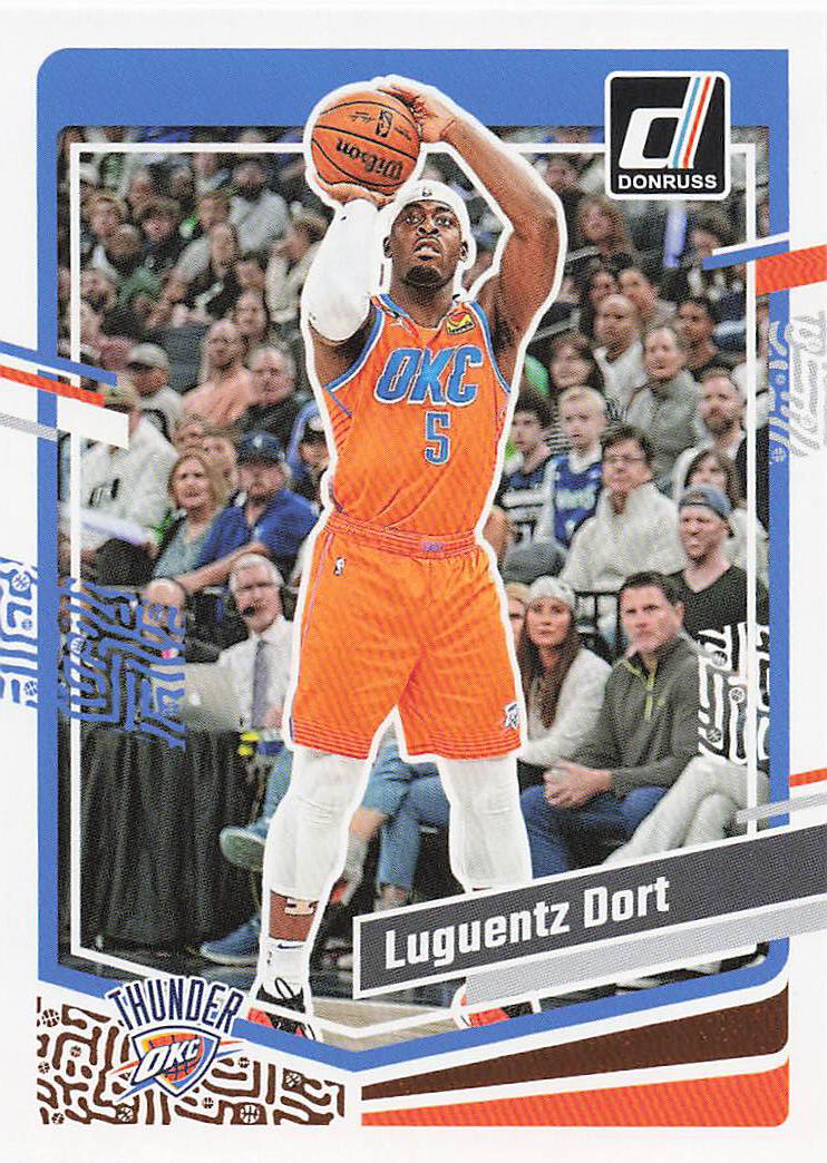 2023-24 Donruss Basketball Luguentz Dort #85