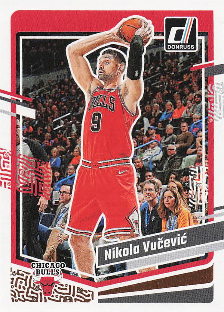 2023-24 Donruss Basketball Nikola Vucevic #115