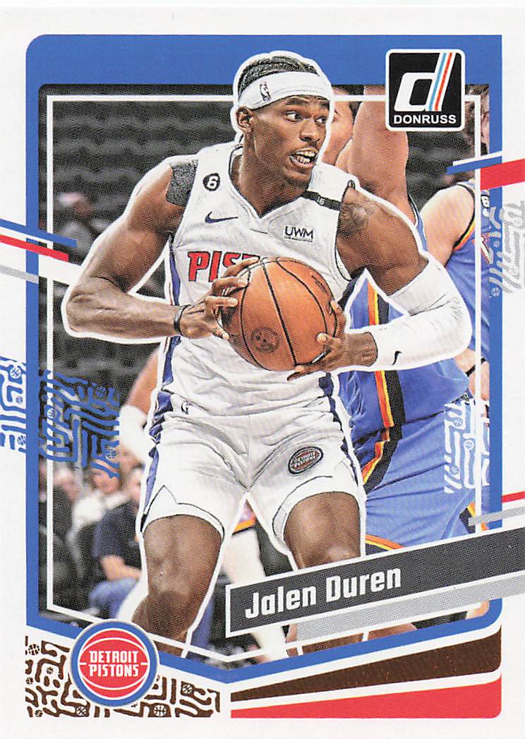 2023-24 Donruss Basketball Jalen Duren #104