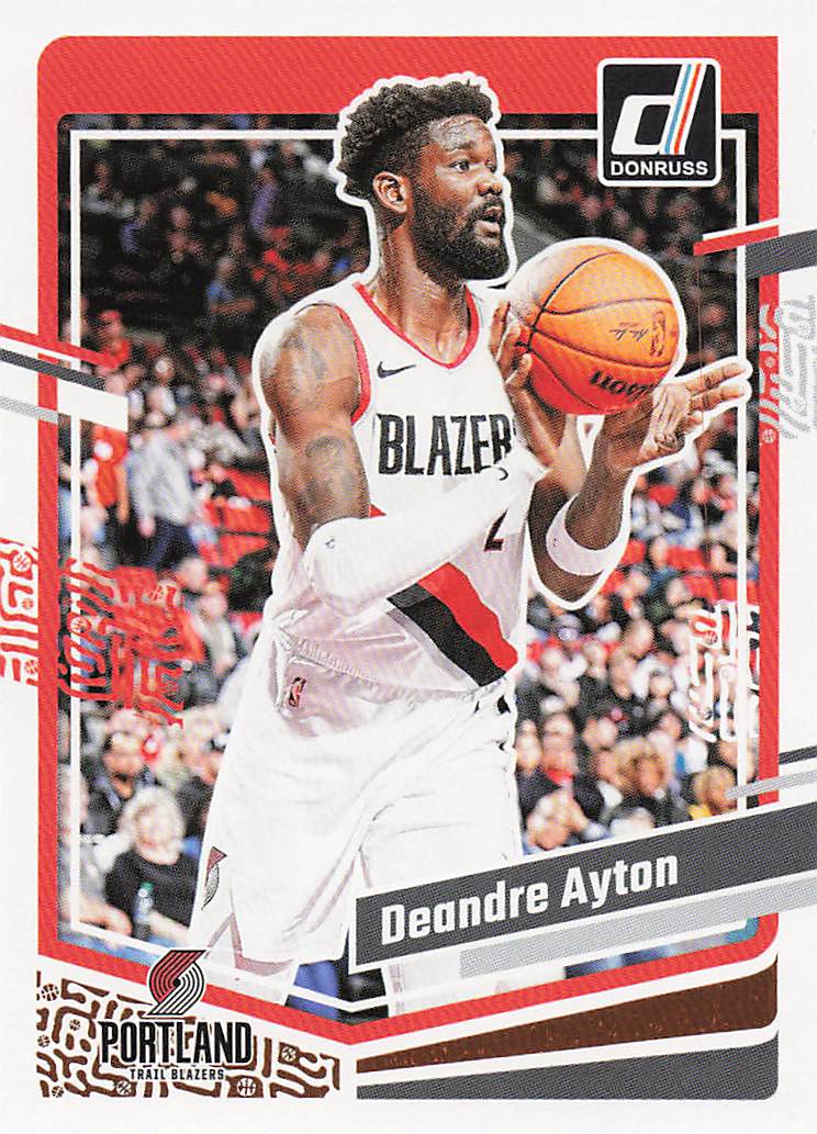 2023-24 Donruss Basketball Deandre Ayton #72