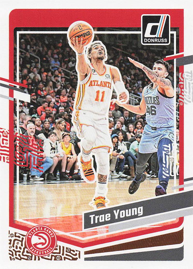 2023-24 Donruss Basketball Trae Young #15
