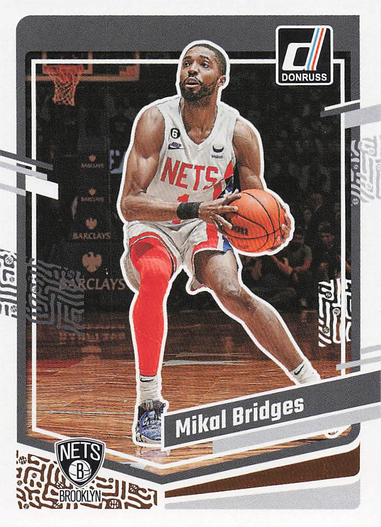 2023-24 Donruss Basketball Mikal Bridges #70