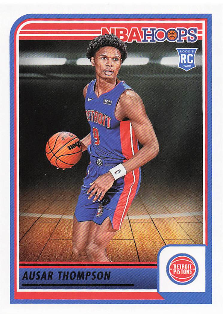 2023-24 Hoops Basketball Ausar Thompson #255 Rookie