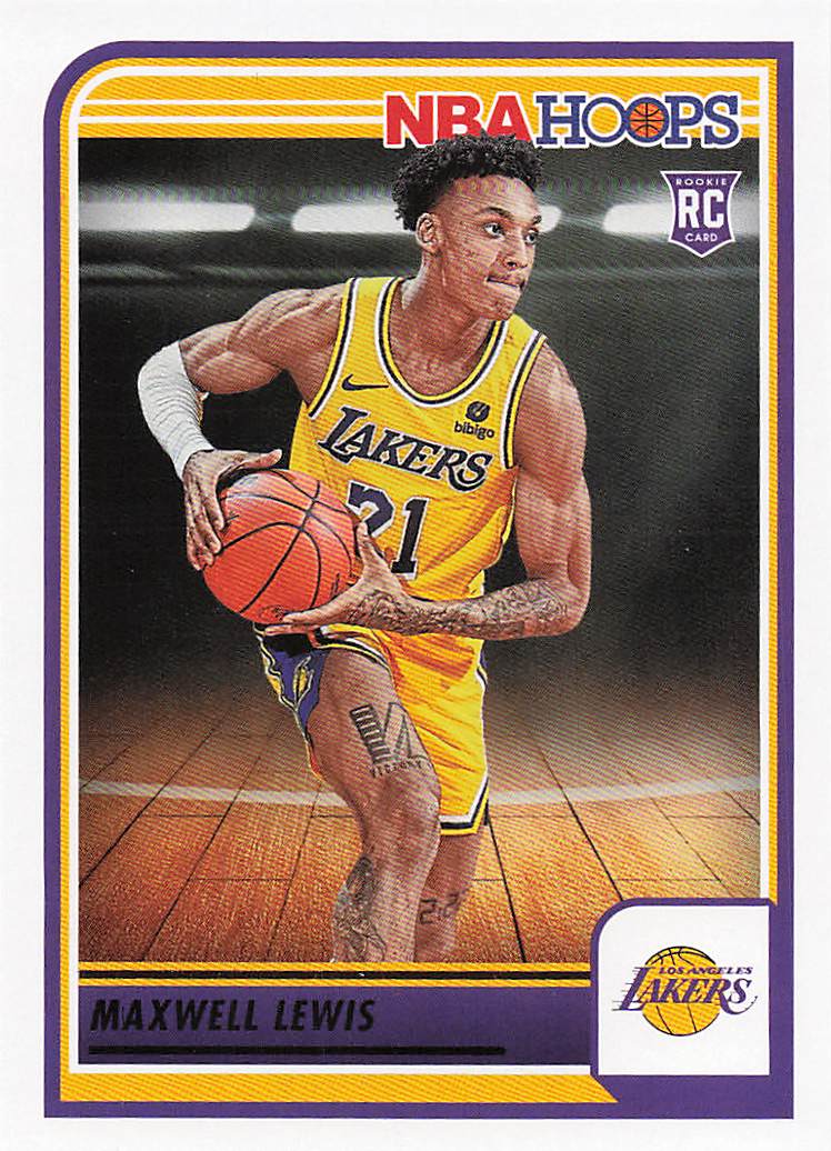 2023-24 Hoops Basketball Maxwell Lewis #239 Rookie