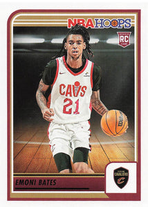 2023-24 Hoops Basketball Emoni Bates #266 Rookie