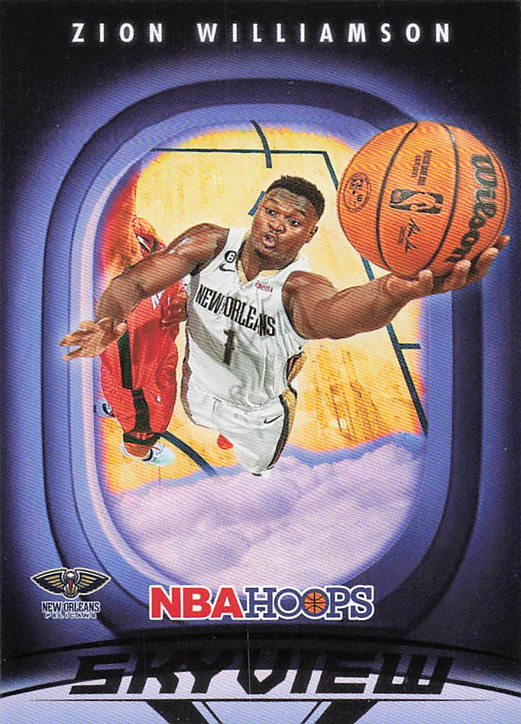 2023-24 Hoops Basketball Skyview Zion Williamson #25