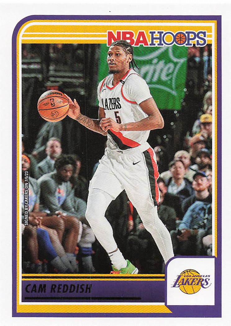 2023-24 Hoops Basketball Cam Reddish #142