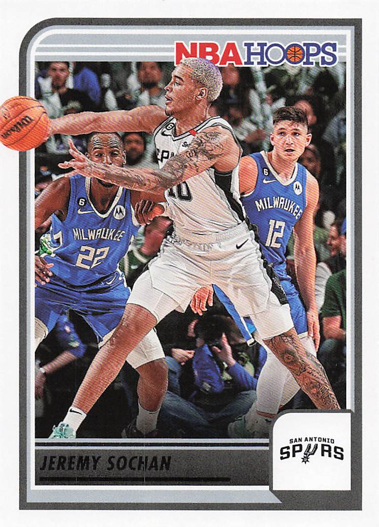 2023-24 Hoops Basketball Jeremy Sochan #54