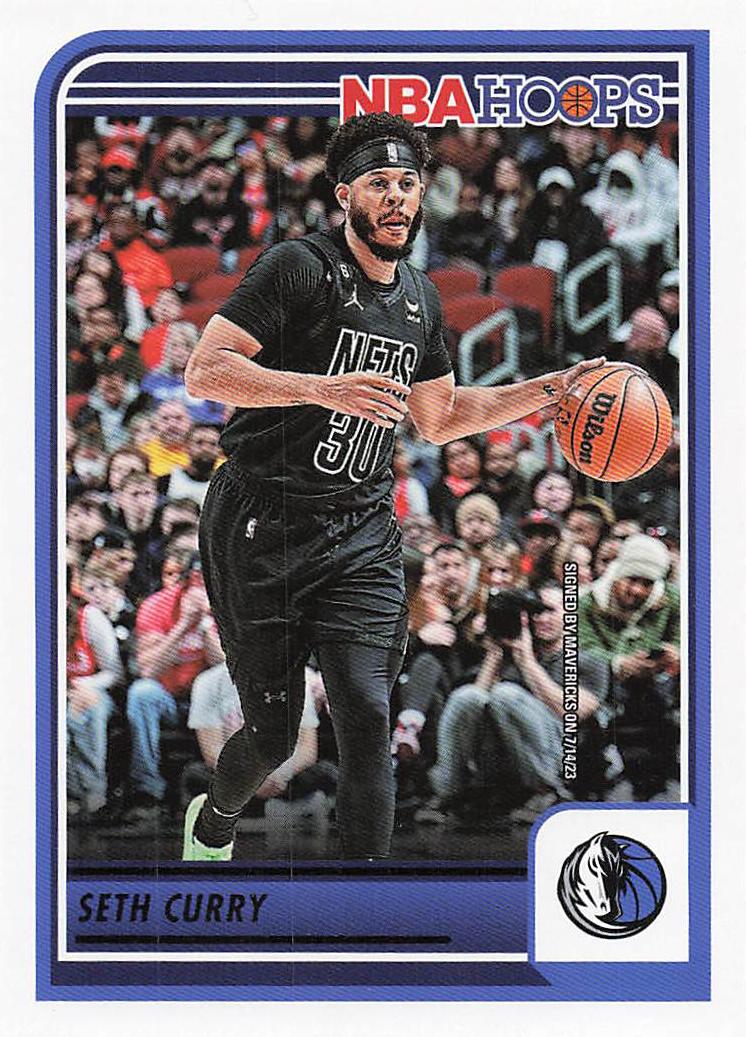 2023-24 Hoops Basketball Seth Curry #216