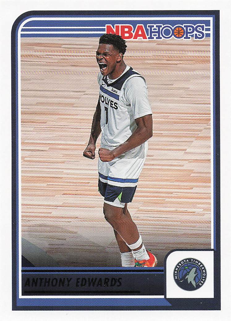 2023-24 Hoops Basketball Anthony Edwards #189
