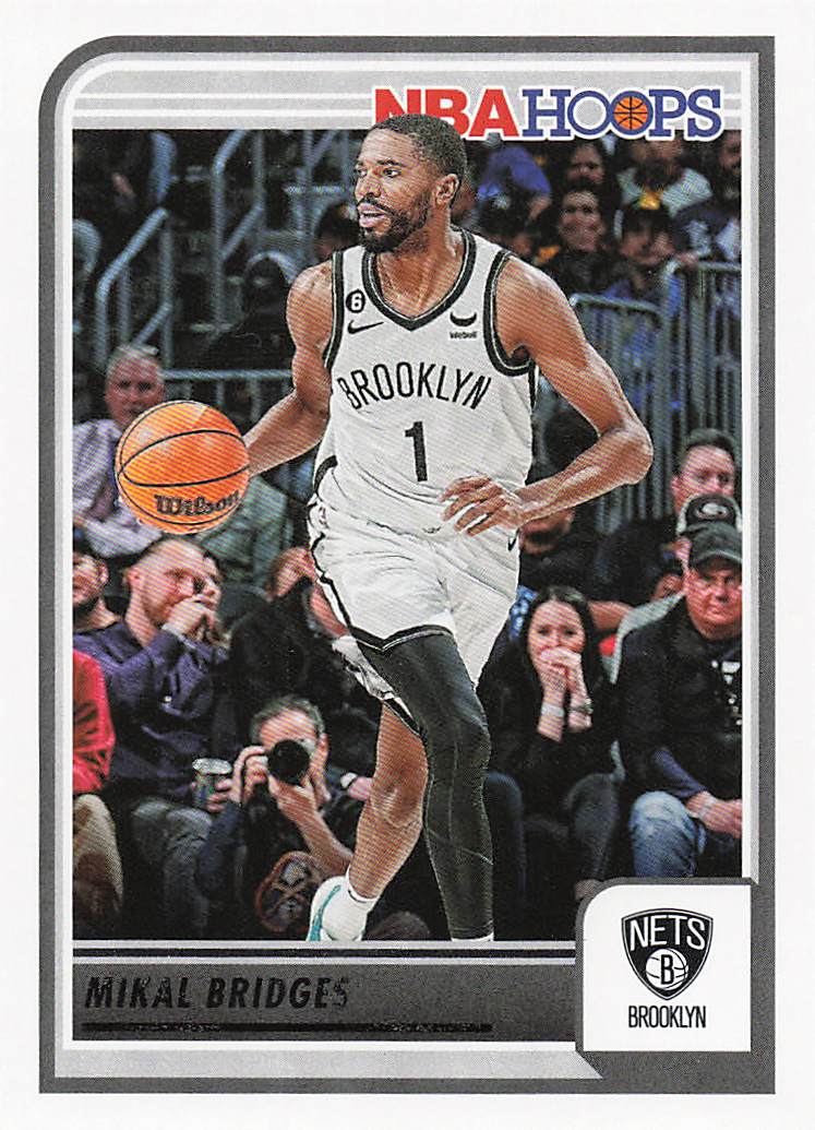2023-24 Hoops Basketball Mikal Bridges #95