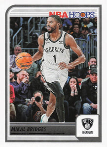 2023-24 Hoops Basketball Mikal Bridges #95