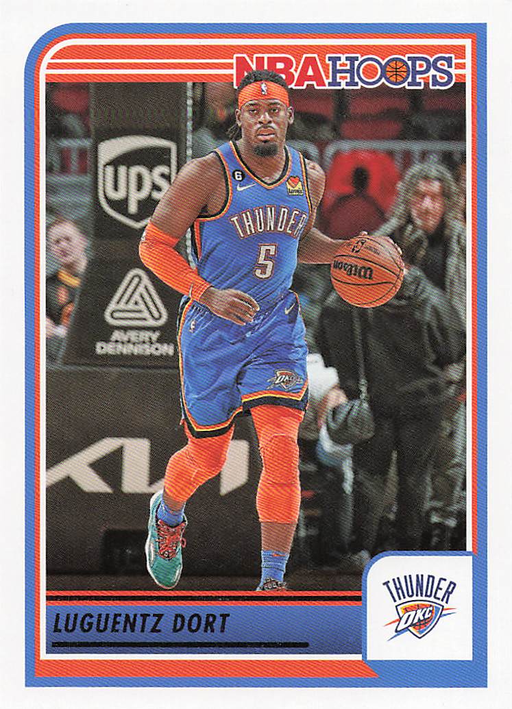 2023-24 Hoops Basketball Luguentz Dort #215