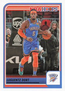 2023-24 Hoops Basketball Luguentz Dort #215