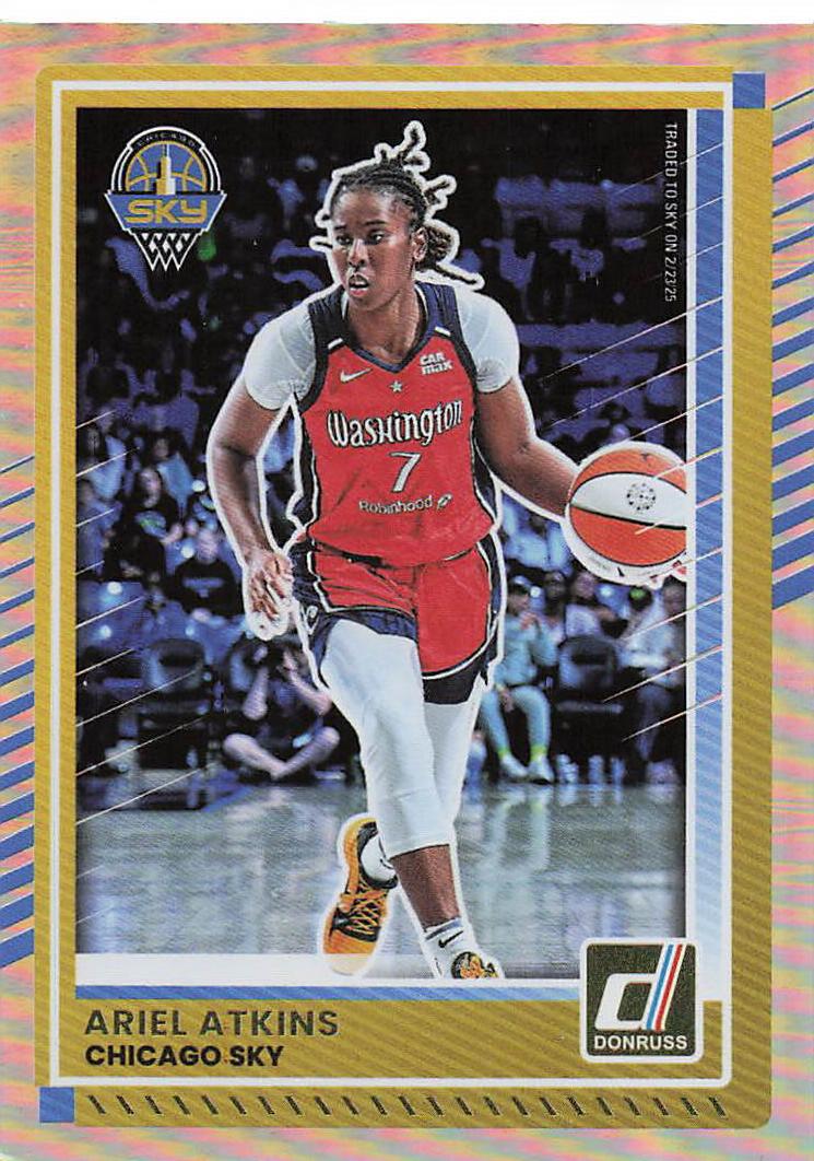 2025 Donruss WNBA Basketball Holo Ariel Atkins #74
