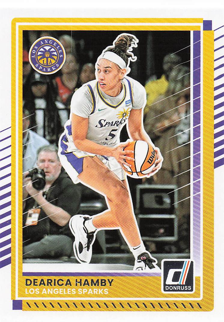 2025 Donruss WNBA Basketball Dearica Hamby #43
