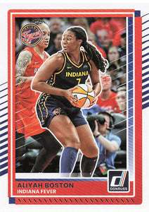 2025 Donruss WNBA Basketball Aliyah Boston #1