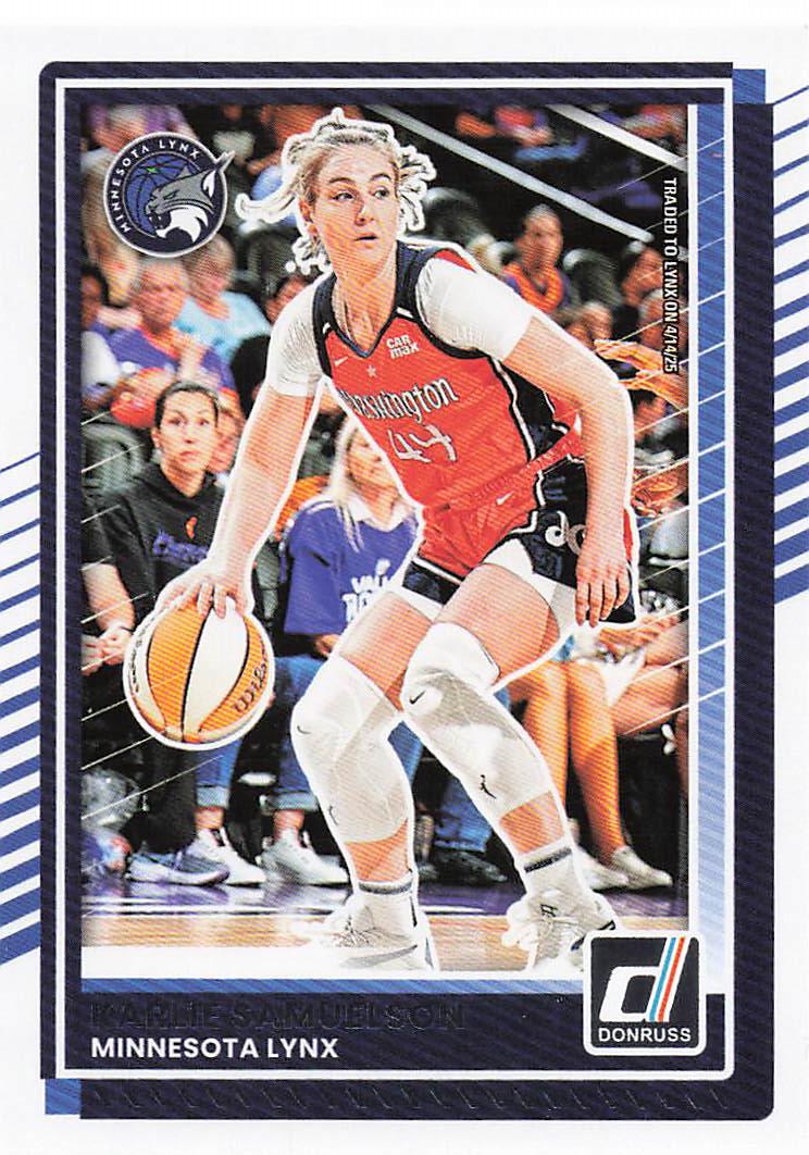 2025 Donruss WNBA Basketball Karlie Samuelson #50