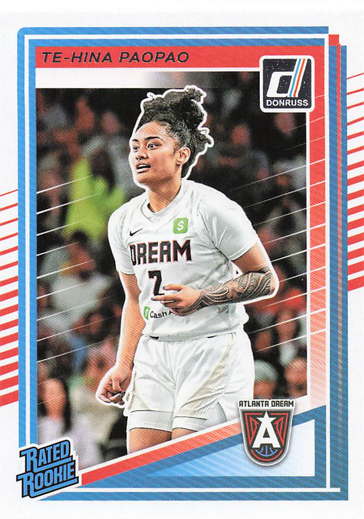 2025 Donruss WNBA Basketball Te-Hina Paopao #91 Rookie