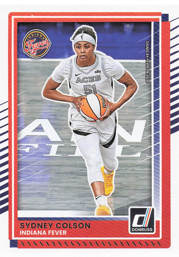 2025 Donruss WNBA Basketball Sydney Colson #9