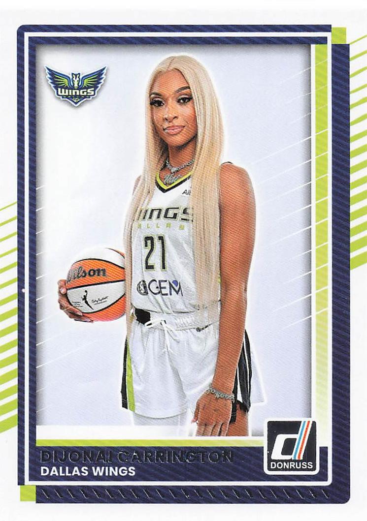 2025 Donruss WNBA Basketball DiJonai Carrington #27