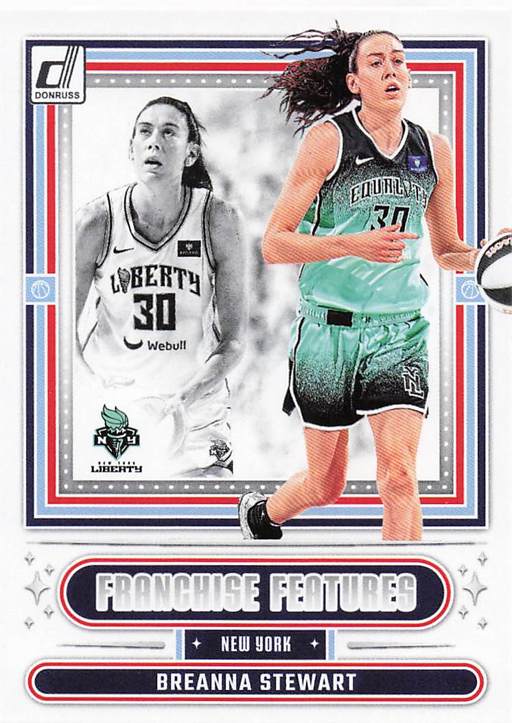 2025 Donruss WNBA Basketball Franchise Features Breanna Stewart #10