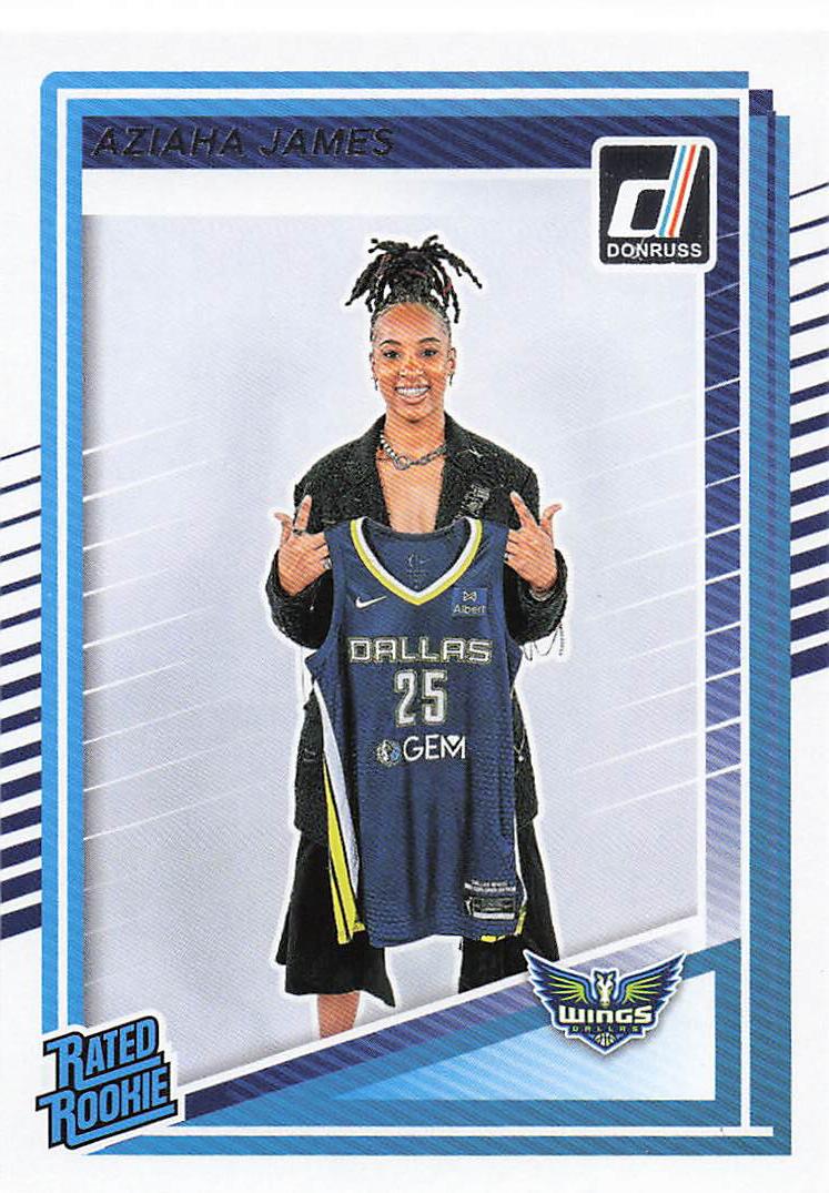 2025 Donruss WNBA Basketball Aziaha James #95