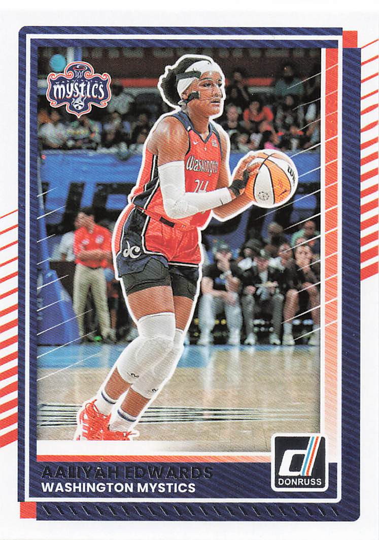 2025 Donruss WNBA Basketball Aaliyah Edwards #16