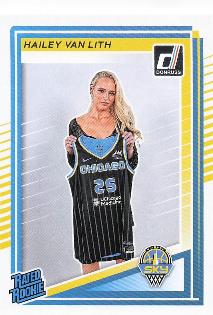 2025 Donruss WNBA Basketball Hailey Van Lith #88