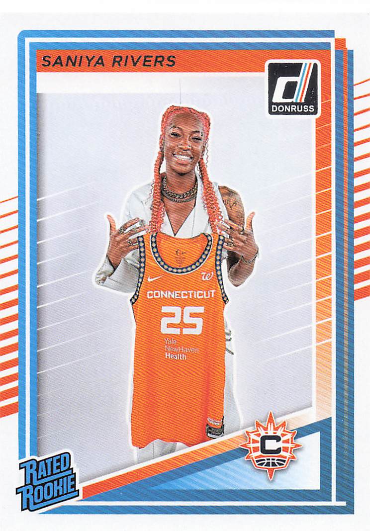 2025 Donruss WNBA Basketball Saniya Rivers #92 Rookie