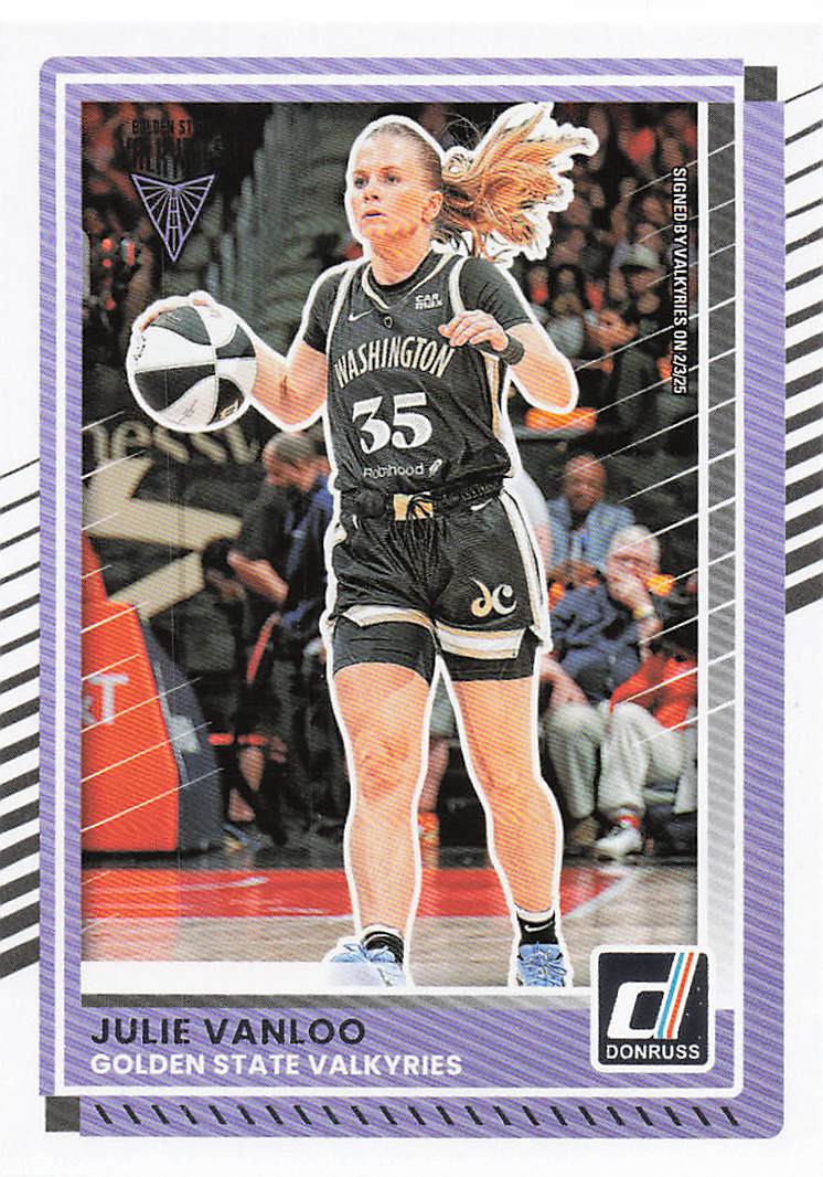 2025 Donruss WNBA Basketball Julie Vanloo #29