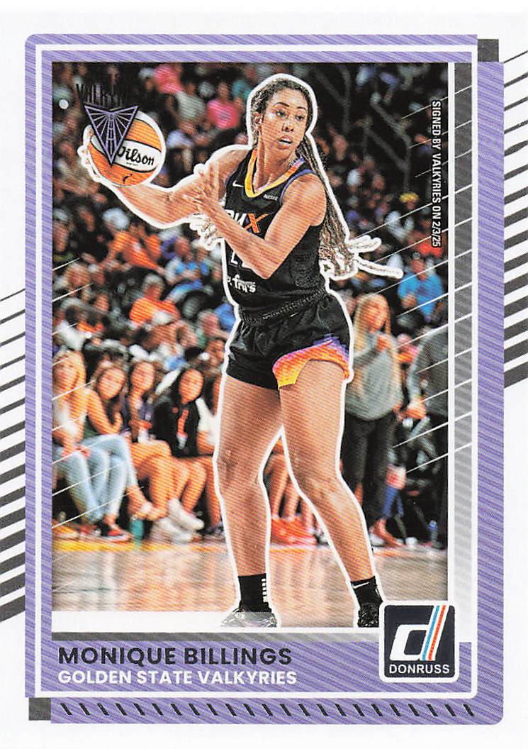 2025 Donruss WNBA Basketball Monique Billings #46