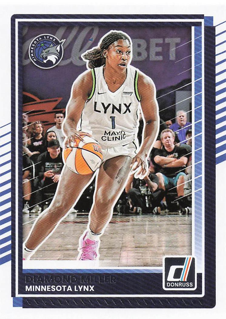 2025 Donruss WNBA Basketball Diamond Miller #17