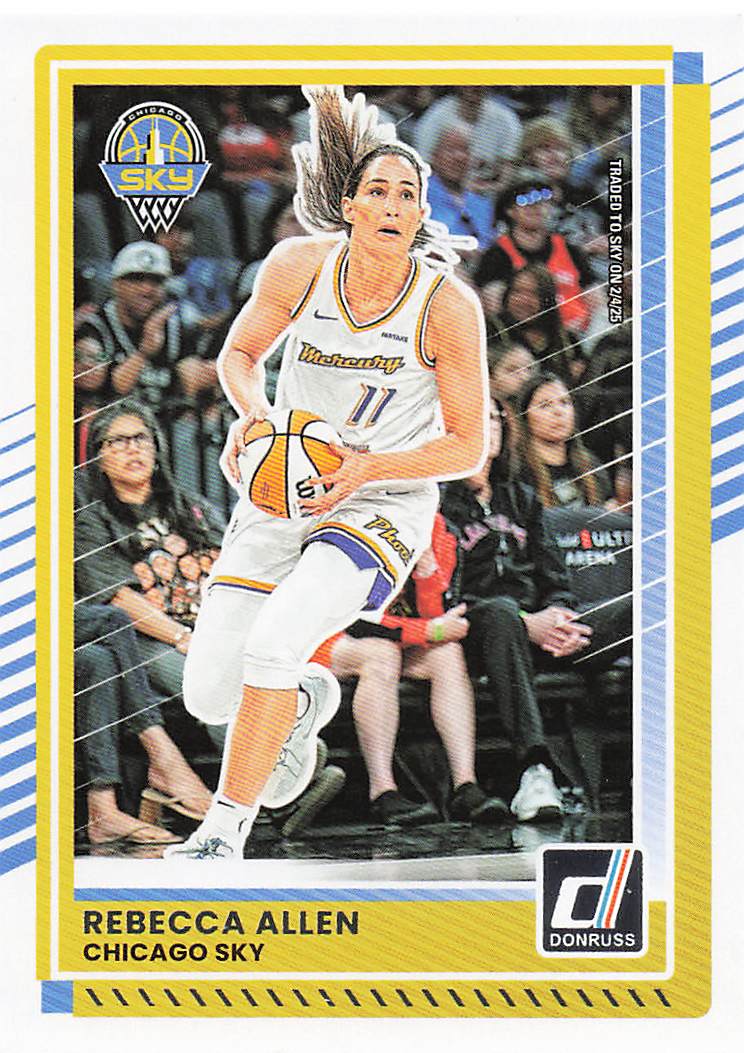 2025 Donruss WNBA Basketball Rebecca Allen #76