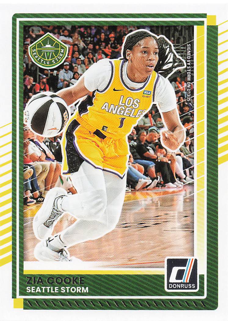 2025 Donruss WNBA Basketball Zia Cooke #69