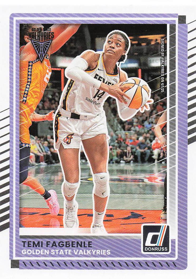 2025 Donruss WNBA Basketball Temi Fagbenle #58