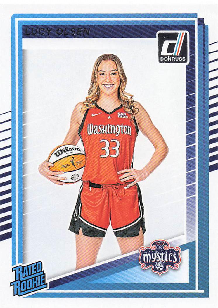 2025 Donruss WNBA Basketball Lucy Olsen #97 Rookie
