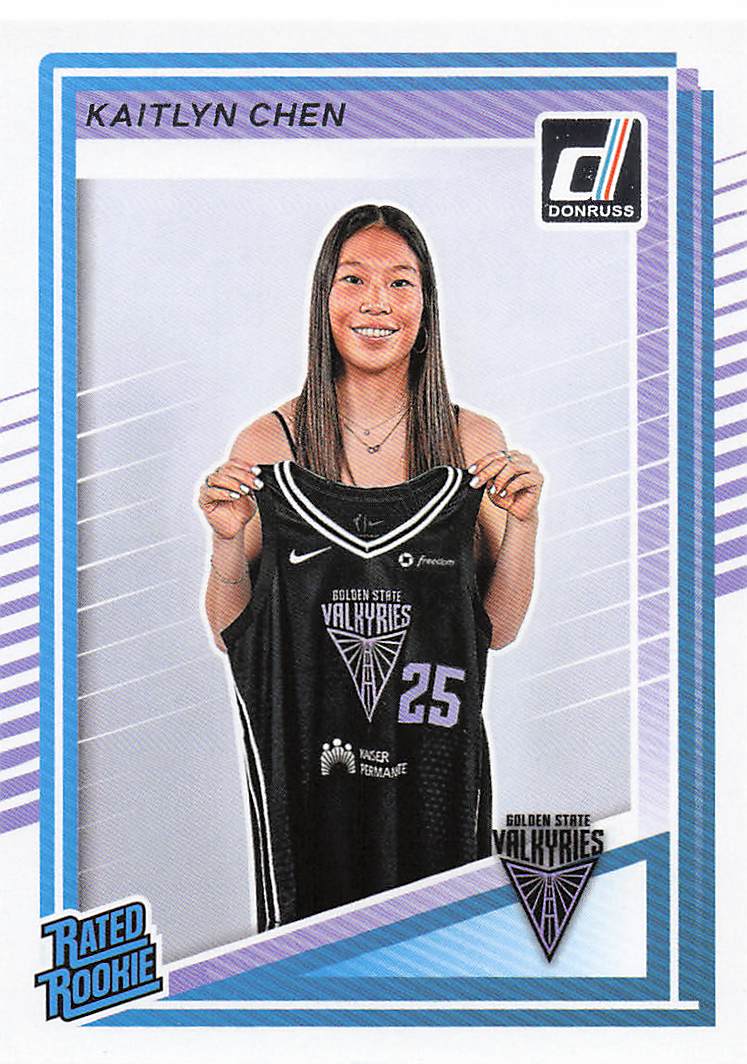 2025 Donruss WNBA Basketball Kaitlyn Chen #90 Rookie