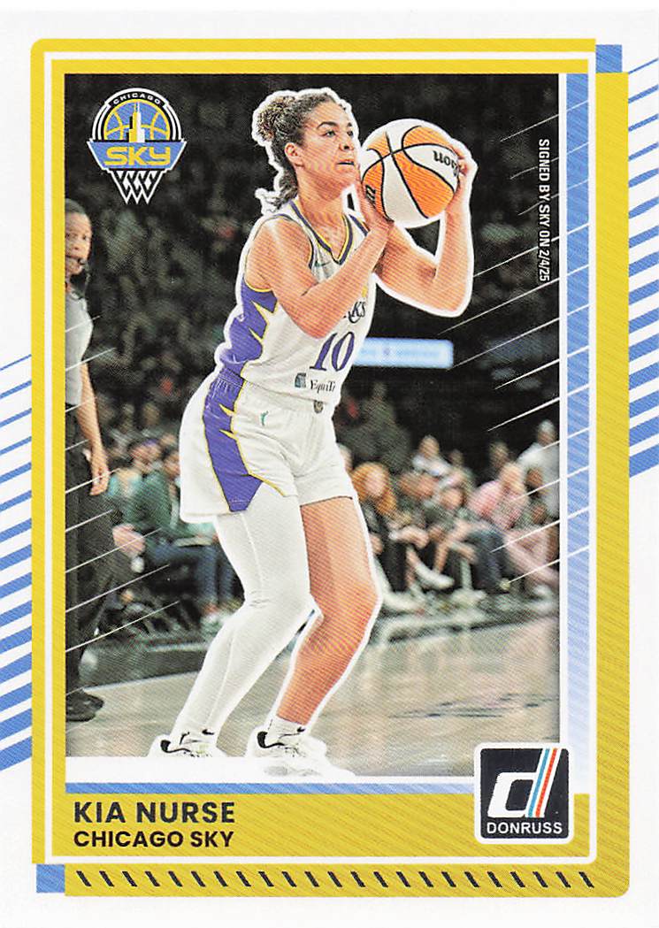 2025 Donruss WNBA Basketball Kia Nurse #6