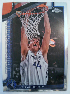 2025-26 Topps Chrome Basketball Rocco Zikarsky #296 Rookie