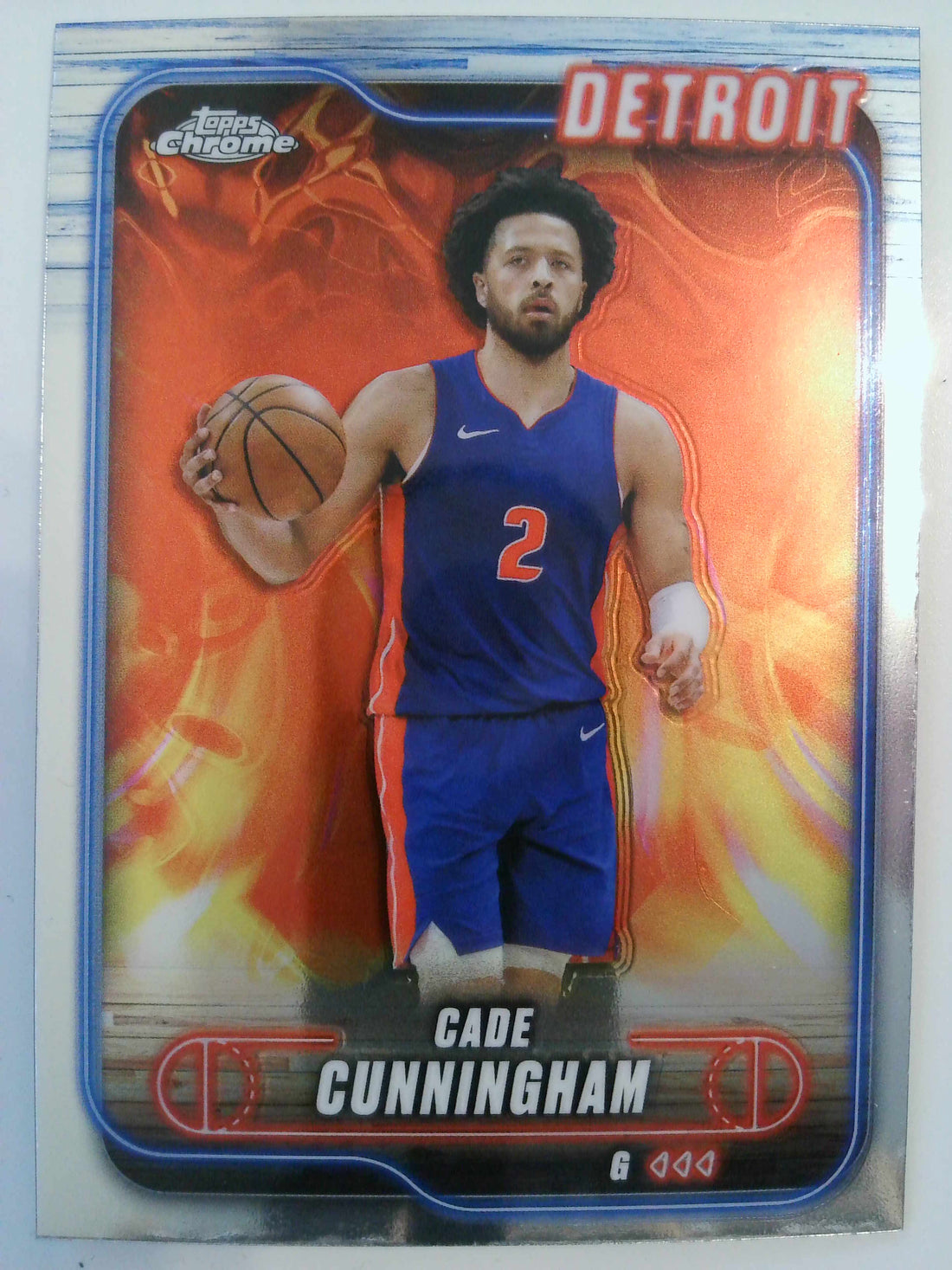 2024-25 Topps Chrome Basketball Cade Cunningham #18