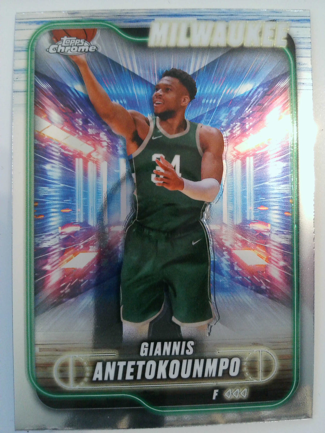2024-25 Topps Chrome Basketball Giannis Antetokounmpo #41
