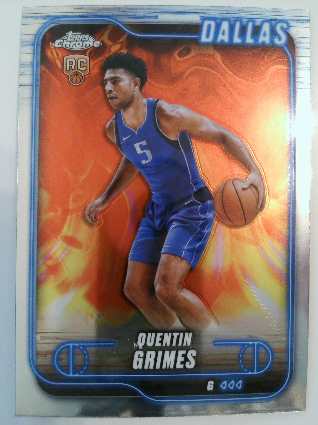 2024-25 Topps Chrome Basketball Quentin Grimes #163 Rookie