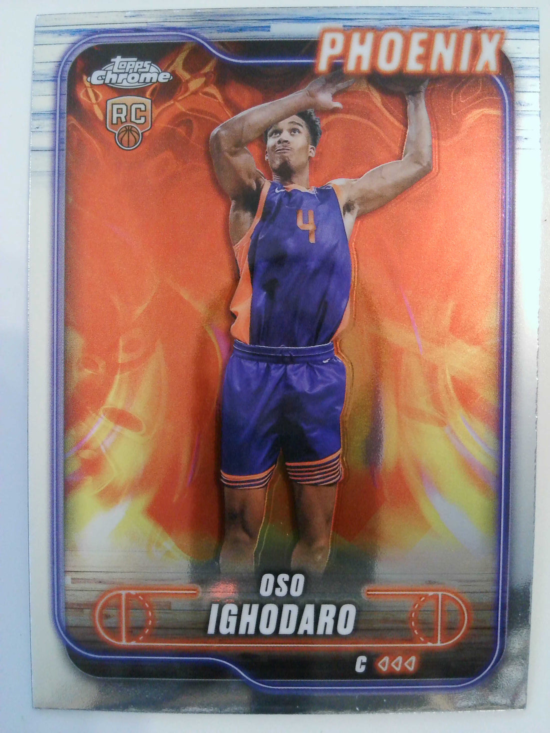 2024-25 Topps Chrome Basketball Oso Ighodaro #184 Rookie
