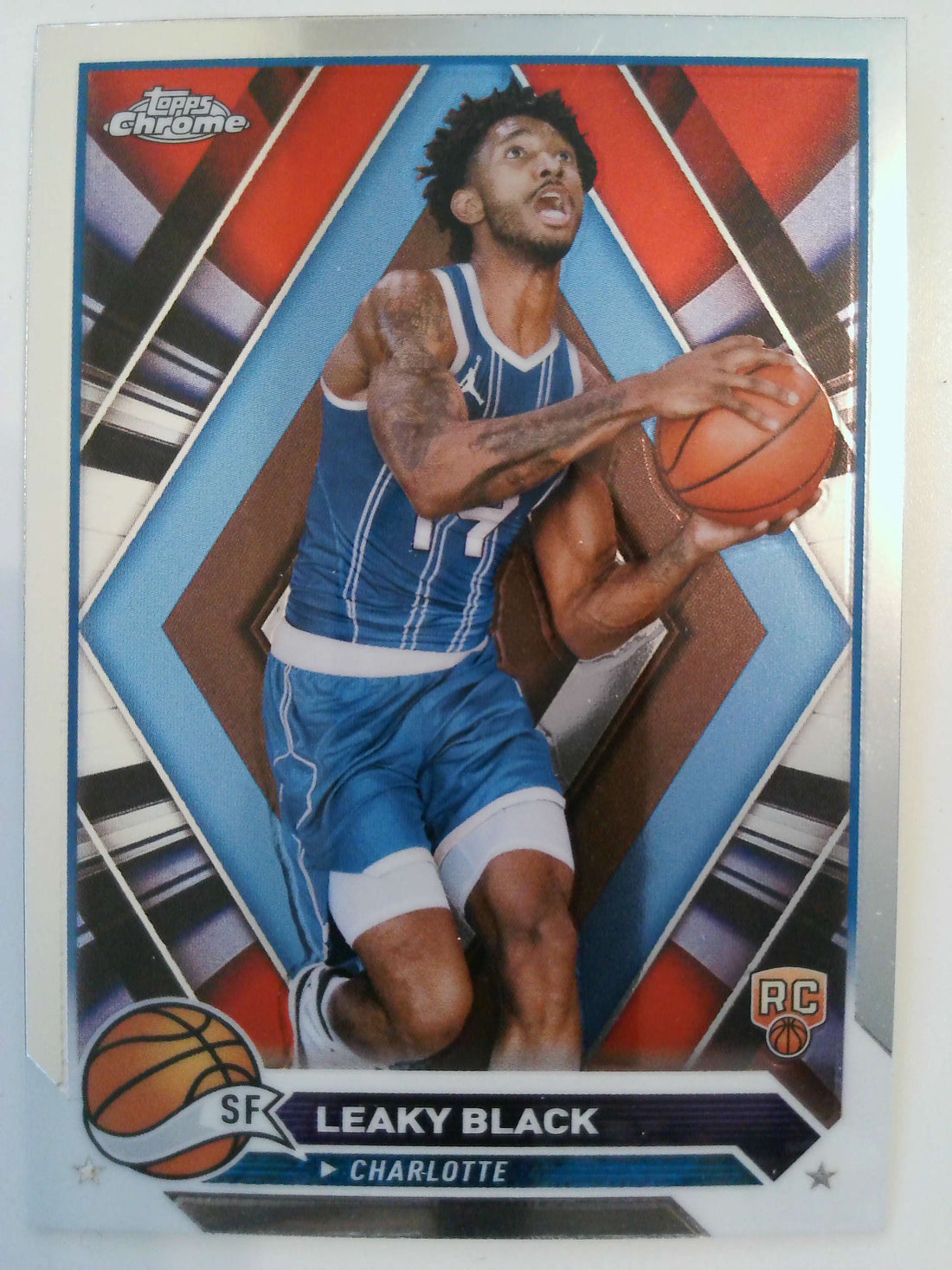 2023-24 Topps Chrome Basketball Leaky Black #51 Rookie