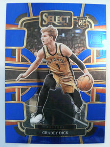 2023-24 Panini Select Basketball Blue (Retail Base) Gradey Dick #90 Rookie