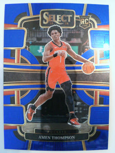 2023-24 Panini Select Basketball Amen Thompson #96 Rookie